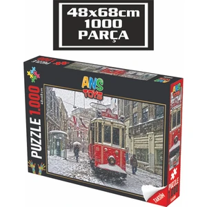Ans Toys Taksim 1000 Parça (48X68) Puzzle