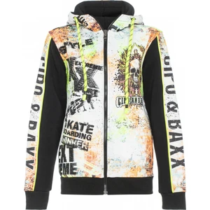 Cipo & Baxx CL457 Neon Desenli Sweatshirt