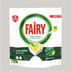 Faıry Hepsi Bir Arada Bulaşık Makinesi Kapsülü 36 Adet