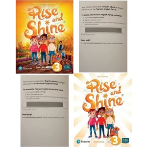 Pearson Education Yayıncılık Rise And Shine 3 Pupil's Book + Workbook With Ebook