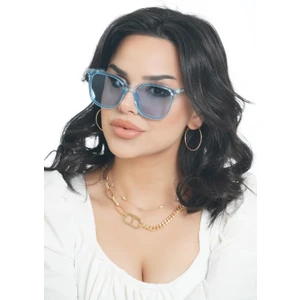 Angel Eyes Mavi Kare Kemik Kadın Güneş Gözlüğü