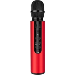Taşınabilir Bluetooth Karaoke Mikrofon Kablosuz Profesyonel Mic Ev Ktv El Mikrofon Singing Kaydedici iPhone iPad Için Mikrofonlar (Yurt Dışından)