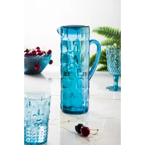 EW's Kitchenware Arkilik Allegra 1,5 Lt Aquamarin Sürahi (Buzdolabı Kapak Rafına Sığar)
