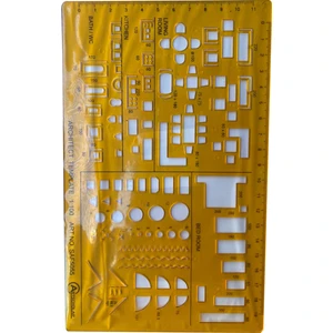 1:100 Mobilya Tesisat Şablonu SAF5055