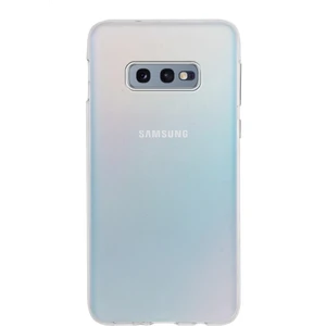 Case World Samsung Galaxy S10E Uyumlu ile Uyumlu Kapak Şeffaf Silikon ile Uyumlu Kılıf
