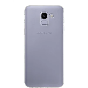Case World Samsung Galaxy J6 Uyumlu ile Uyumlu Kapak Şeffaf Silikon ile Uyumlu Kılıf