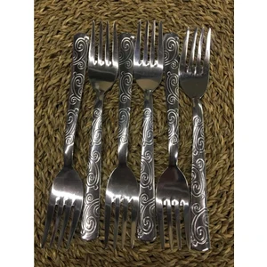 Doğuş Mutfak Yemek Çatal Sarmaşık Model 2 ml Paslanmaz Çelik 6'lı