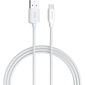 D21MK 2.1A Micro-Usb Şarj ve Data Kablosu 1m
