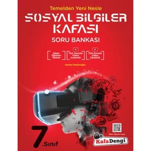 Kafa Dengi Yayınları 7.Sınıf Sosyal Bilgiler Kafası Soru Bankası