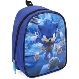 Masho Trend Parlak Sonic Anaokulu Çantası - Süper Sonik Kreş Çantası