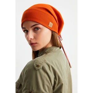 Kiremit Kadın Pamuklu Kaşkorse, Terletmez, Ultra Hafif ve Yumuşak Ipli Şapka Bere