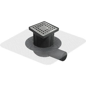 Plastik Çerçeveli 10x10 Cm Süzgeç Q 70 Yan Çıkış
