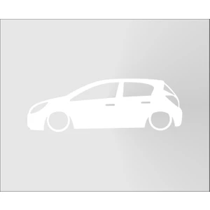 Oto Sticker Opel Corsa D Kasa Basık Kelebek Araba Silüet Stickeri 2 Adet
