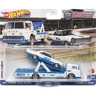 Hot Wheels Team Transport Premium 65 Ford Galaxie C-800 Fiyatı