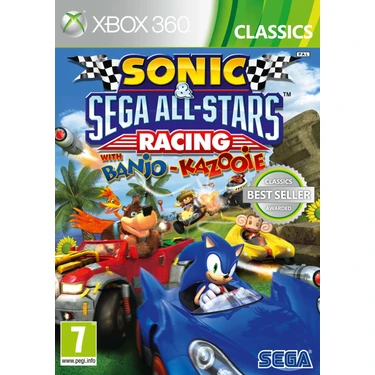 Sonic Sega All Stars Racing Xbox 360