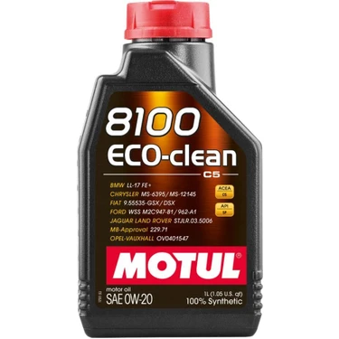 Motul 8100 Eco-Clean 0W-20 1 Litre ( Üretim Yılı: 2021 ) Fiyatı