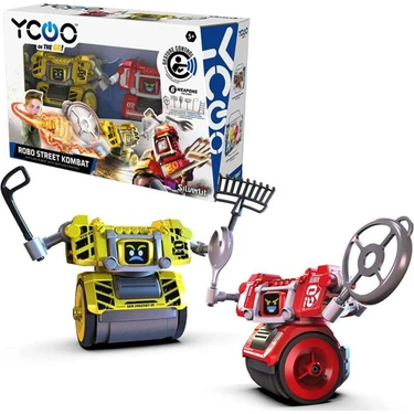 Rocco Giocattoli YCOO Robo Street Kombat Lot Double - Robots Combat Gestuel
