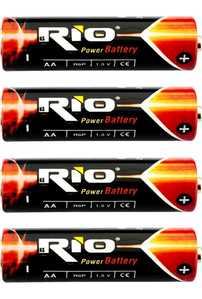Rio Power Battery Aa Kalem Pil 1.5 V - 4'lü R6P Gkh
