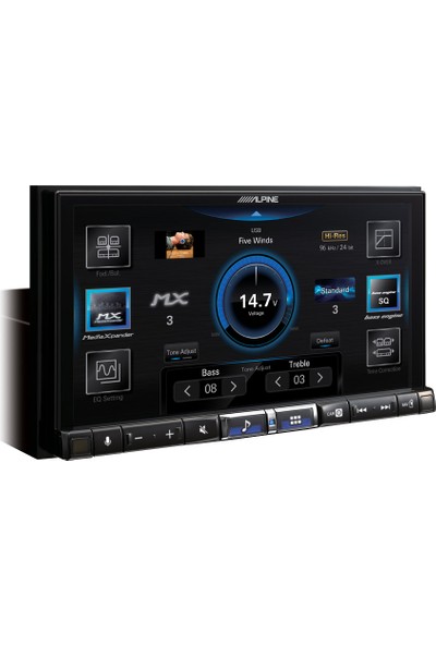 Alpine ILX-705D 2dın Premium Dijital Medya Istasyonu, Dab+ Dijital Radyo Özellikli Araç Stereo Sistemi