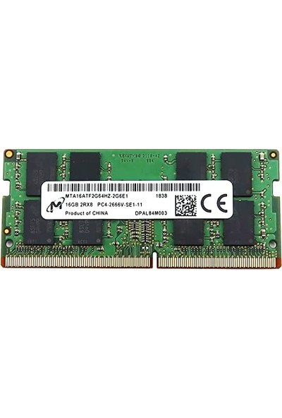 Micron MTA16ATF2G64HZ-2G6E1 16 GB Ddr4 2666 Mhz CL19 Notebook Ram