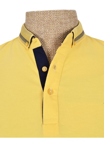 Polo Yaka Düz Slim Fit Erkek T-shirt fiyatları