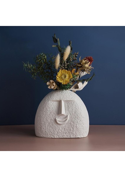 Seramik Bitki Çiçek Vazo Ekici 13 x 6.5 x 12CM (Yurt Dışından) fırsatları