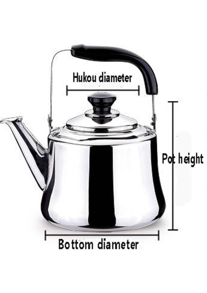 Paslanmaz Çelik Su Isıtıcısı Renkli Su Isıtıcısı Ekstra Kalın 304 Paslanmaz Çelik Gaz Gaz Su Isıtıcısı Elektrikli Kettle Islık Su Isıtıcısı | Su Isıtıcılar modelleri