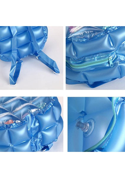 Yeni Şişme Su Geçirmez Sırt Çantası Yaz Şeker Plaj Çantası Çocuk Yüzme Çantaları Omuz Çantası modelleri