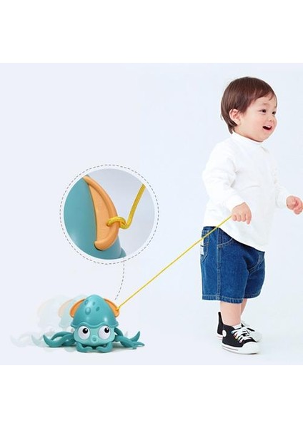 Sevimli Ahtapot Clockwork Bebek Banyo Oyuncakları Yüzmek Duş Oyunu Banyo Sürükleme Yürüyüş Plaj Su Komik Oyuncaklar Çocuklar Çocuk Ler | Banyo Oyuncak (Yurt Dışından) indirimleri