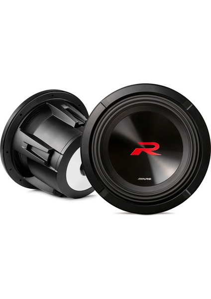 R2-W10D4 Eni Nesil 10 Inç (25 Cm)Çift Ses Bobinli 4 Ohm R-Serisi Subwoofer *