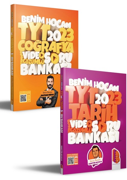 TYT 2023 Tarih ve Coğrafya Tamamı Video Çözümlü Soru Bankası Seti