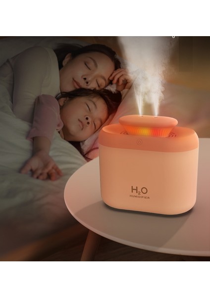 H2O Humidifier 3300 ml Ulrasonik Hava Nemlendirici Buhar Makinesi ve Aroma Difüzörü