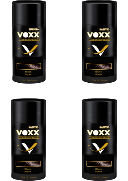 Vexx Maestro Vexx 50 Gr.  Hair Fiber Saç Tozu 4 Adet