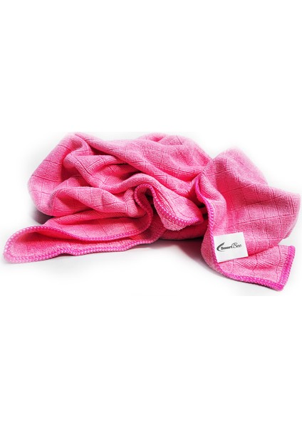 Hobee Kareli Kurulama Bezi 50X70 320GSM - Pembe