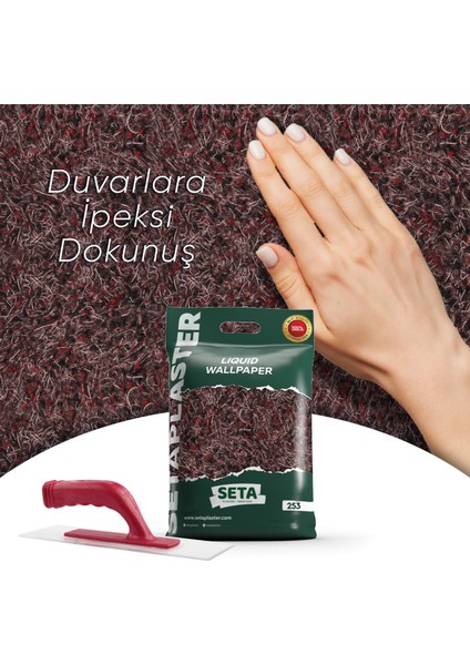 Seta Plaster / G-253 / Ipek Sıva | Canlı Sıva | Dekoratif Sıva