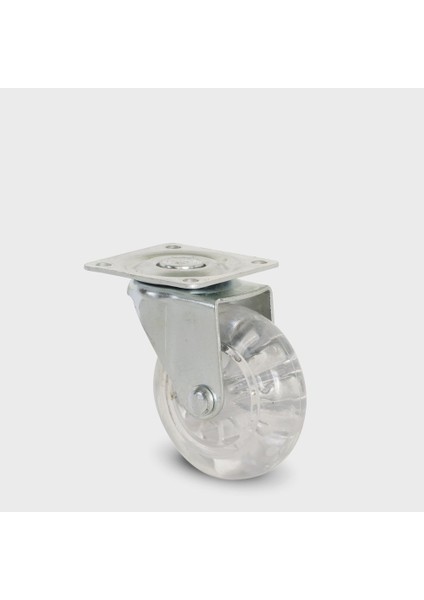 Tablalı Pvc Teker Q:50 H:60 Şeffaf