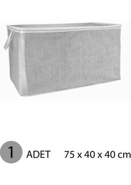 Yastık Hurcu Ma x i Hurç 75 x 40 x 40 cm Gri - 1 Adet