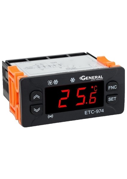 ETC-974 Çift Prob Mini Dijital Sıcaklık Kontrol Cihazı 220V