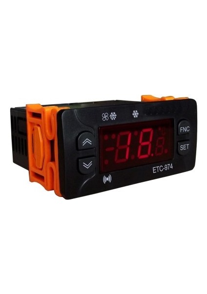 ETC-974 Çift Prob Mini Dijital Sıcaklık Kontrol Cihazı 220V