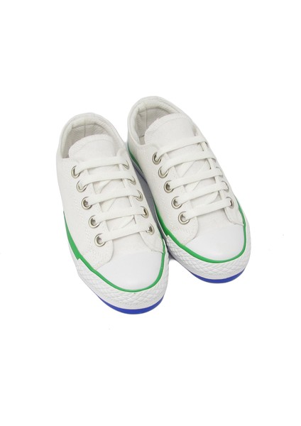 MAGL1208 Beyaz Çocuk Bağlı Kısa Converse fırsatları