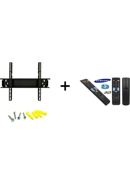 Tv Askı Aparatı LED LCD 55 - 82 Ekran (22"- 32" Inç) + Samsung Kumanda Hediye!