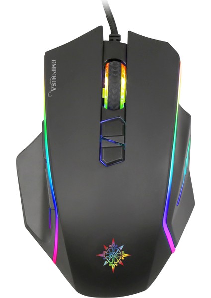 IMG-GT21 Rgb 6 LED 7200DPI 8d Macro Keys Double Cover Professional Gamıng Mouse