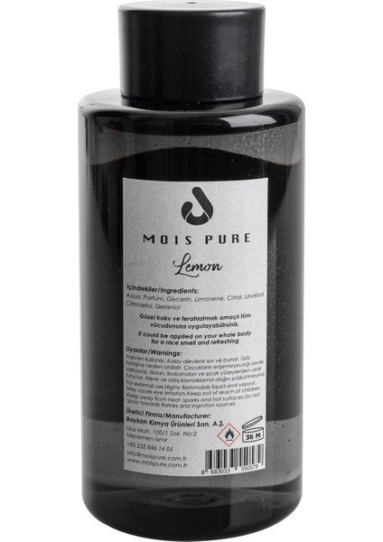 Limon Kolonyası 400 ml Modern Şişe