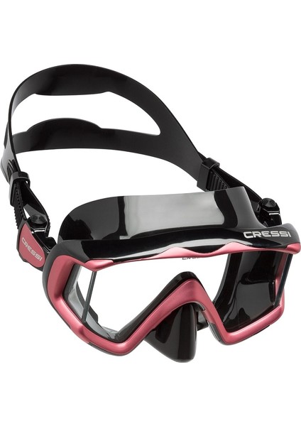 Liberty Triside Dalış Maskesi Black/red/silver