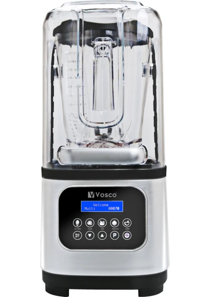 Profesyonel Kapaklı Blender (HS-212C)