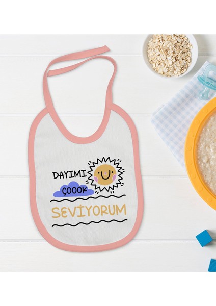 Kids Pembe Bebek Mama Önlüğü - Model 94