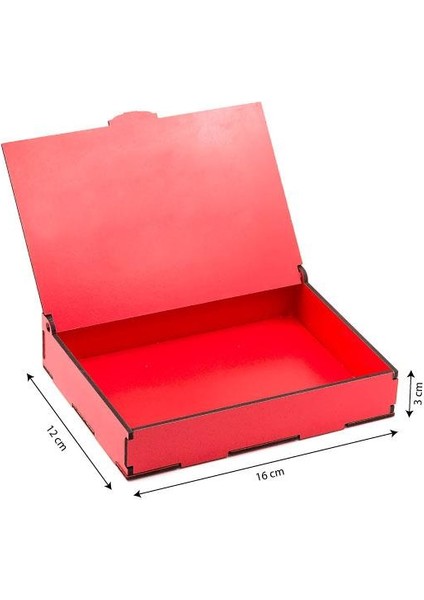 Canım Babam Yazılı Kırmızı Ahşap Hediye Kutusunda Tadelle Sütlü Çikolata 5'li fırsatları