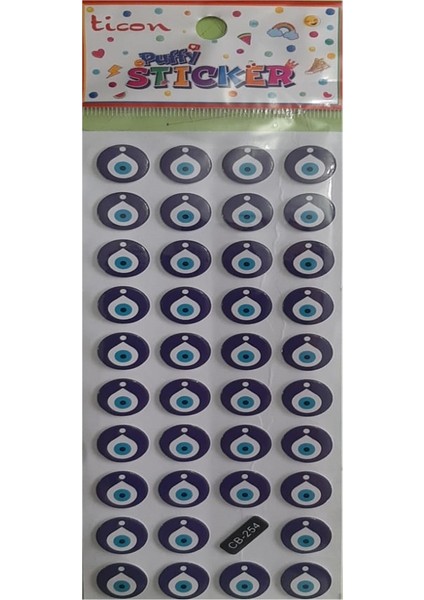 Sticker Nazar Boncuğu - 2 Set