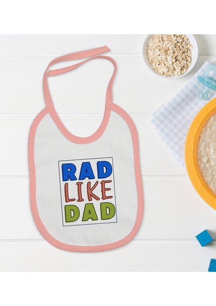 Kids Pembe Bebek Mama Önlüğü - Model 112