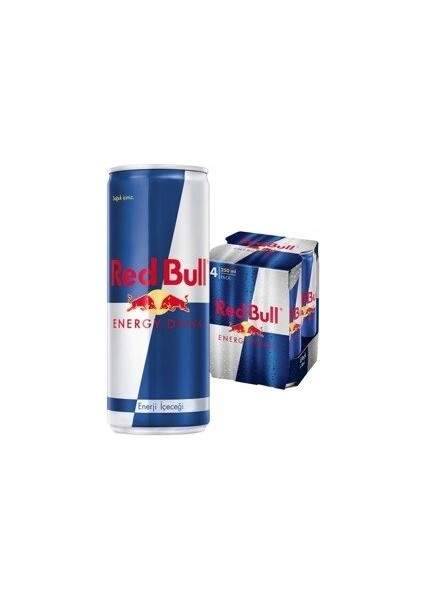 Red Bull Enerji Içeceği 4'lü Paket - 4X250 ml